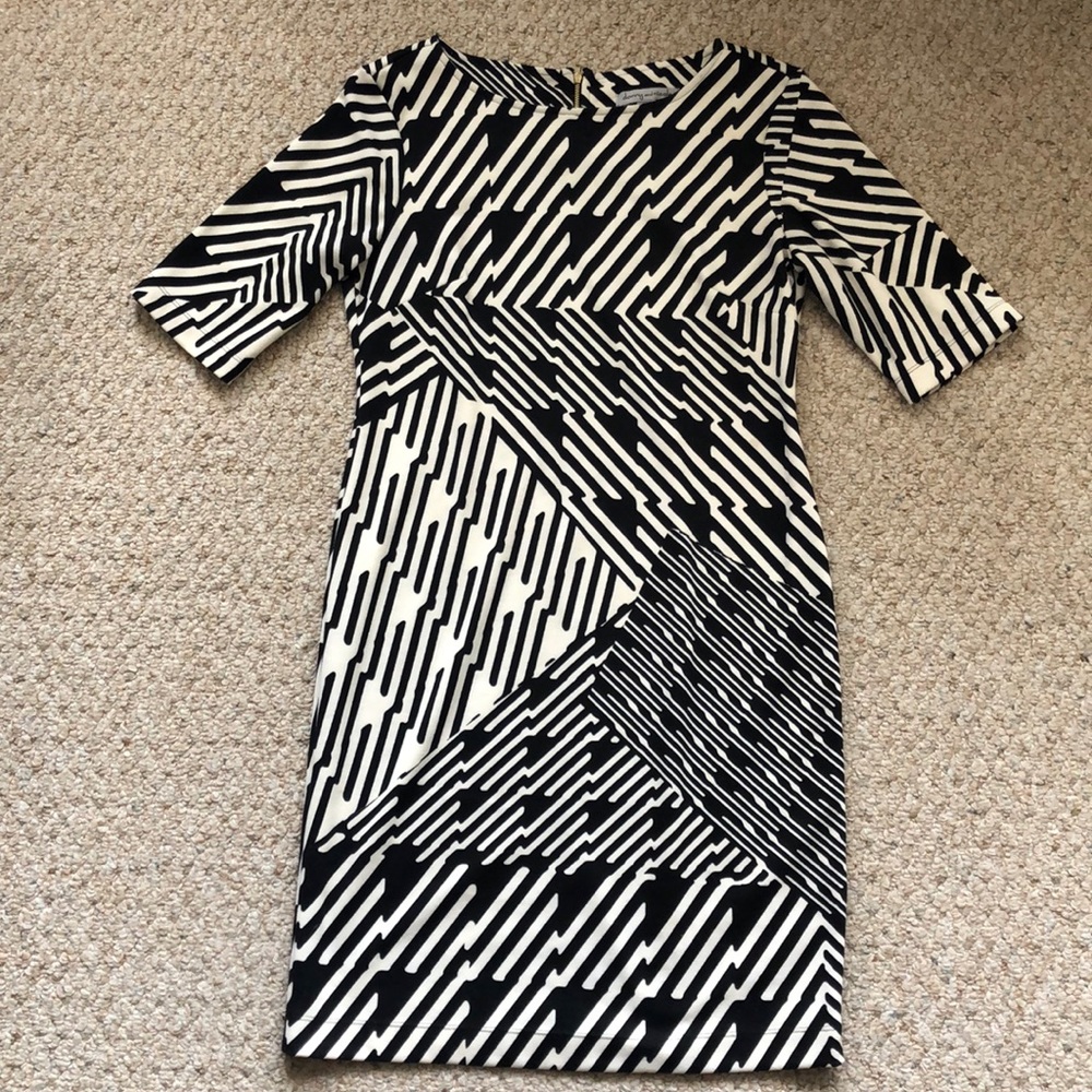 Black and White Dress